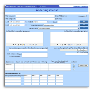  Info Networking GmbH - Veranstaltungskalendar